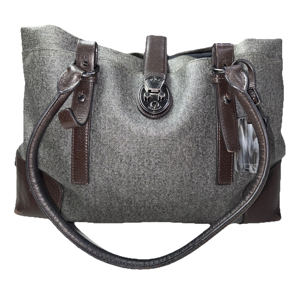 Tumi Sinclair Viera Business Charcoal Gray Tote Bag 73105EG 3c‎